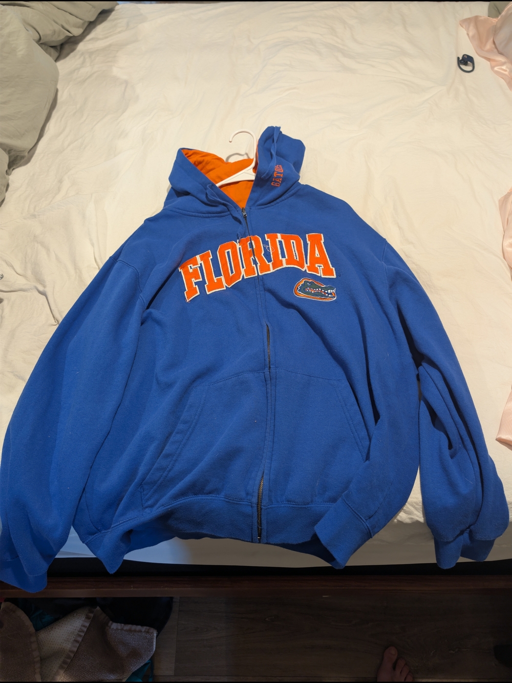 Florida Gators Blue & Orange Zip-Up Hoodie